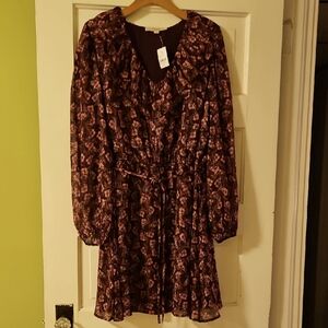Floral Long Sleeve Dress